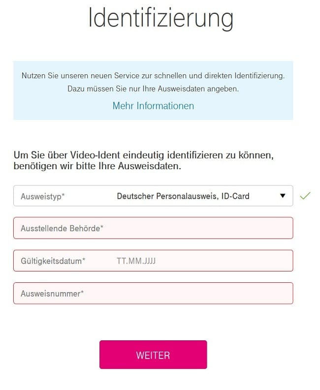 Video Ident Telekom