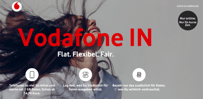 Vodafone IN Tarif Baukasten