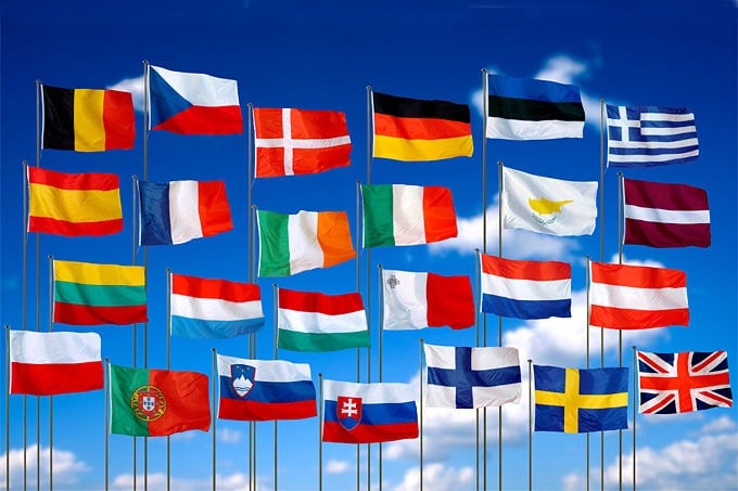 EU-flaggen