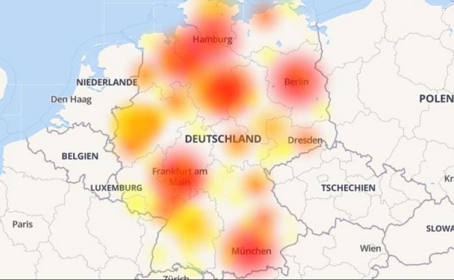 Vodafone Netz Störung