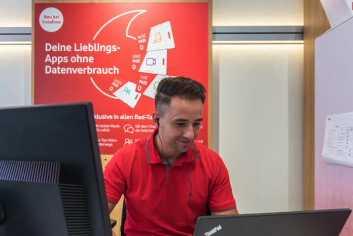 Vodafone Video Chat Shop Support