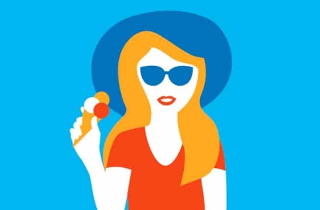 Blau Sommeraktion